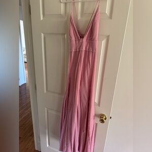 Free people pink maxi dress